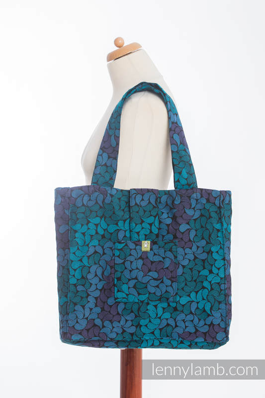 Shoulder bag made of wrap fabric (100% cotton) - COLORS OF NIGHT - standard size 37cmx37cm #babywearing