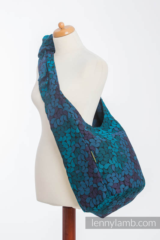 Hobo Bag made of woven fabric, 100% cotton  - COLORS OF NIGHT  #babywearing
