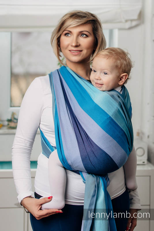 Baby Sling, Diamond Weave, 100% cotton - Finnish Diamond - size S (grade B) #babywearing