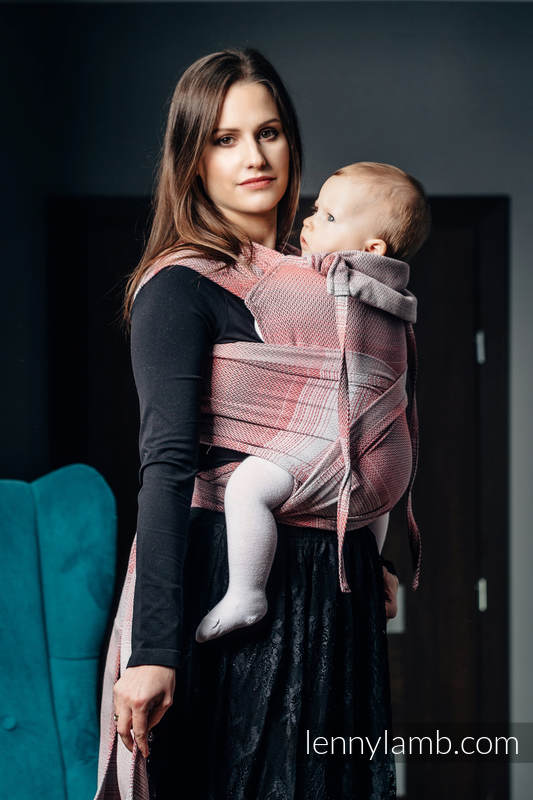 WRAP-TAI portabebé Toddler con capucha/ tejido espiga/100% algodón/ LITTLE HERRINGBONE ELEGANCE #babywearing
