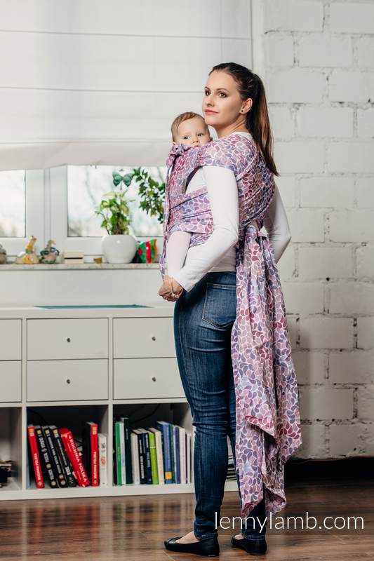 WRAP-TAI carrier Toddler with hood/ jacquard twill / 100% cotton / COLORS OF FANTASY #babywearing