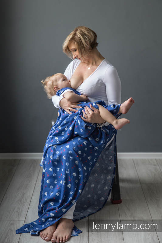 Swaddle Blanket - SAILOR #babywearing