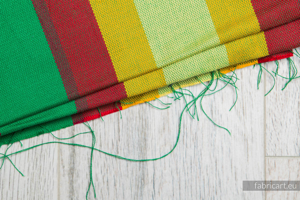 INDIAN SUMMER, fabric scrap, broken twill weave, size 130cm x 140cm #babywearing