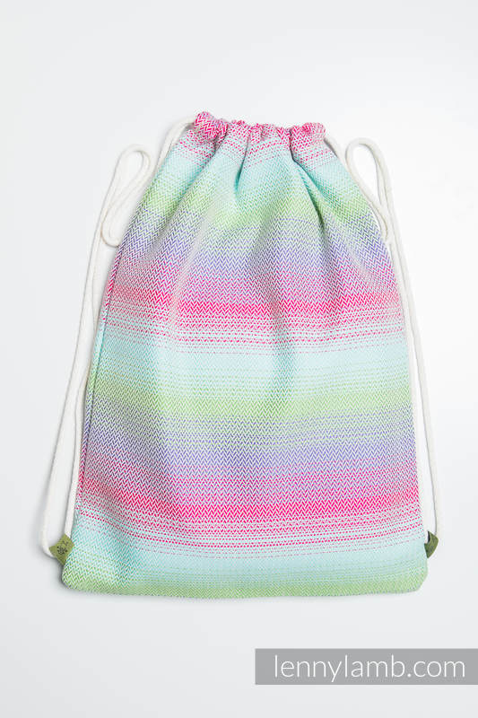 Plecak/worek - 100% bawełna - MAŁA JODEŁKA IMPRESJA - uniwersalny rozmiar 32cmx43cm #babywearing