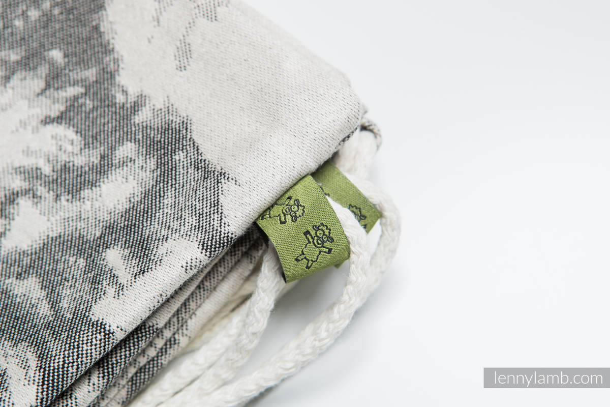 Turnbeutel, hergestellt vom gewebten Stoff (100% Baumwolle) - POSEIDON - Standard Größe 32cmx43cm #babywearing