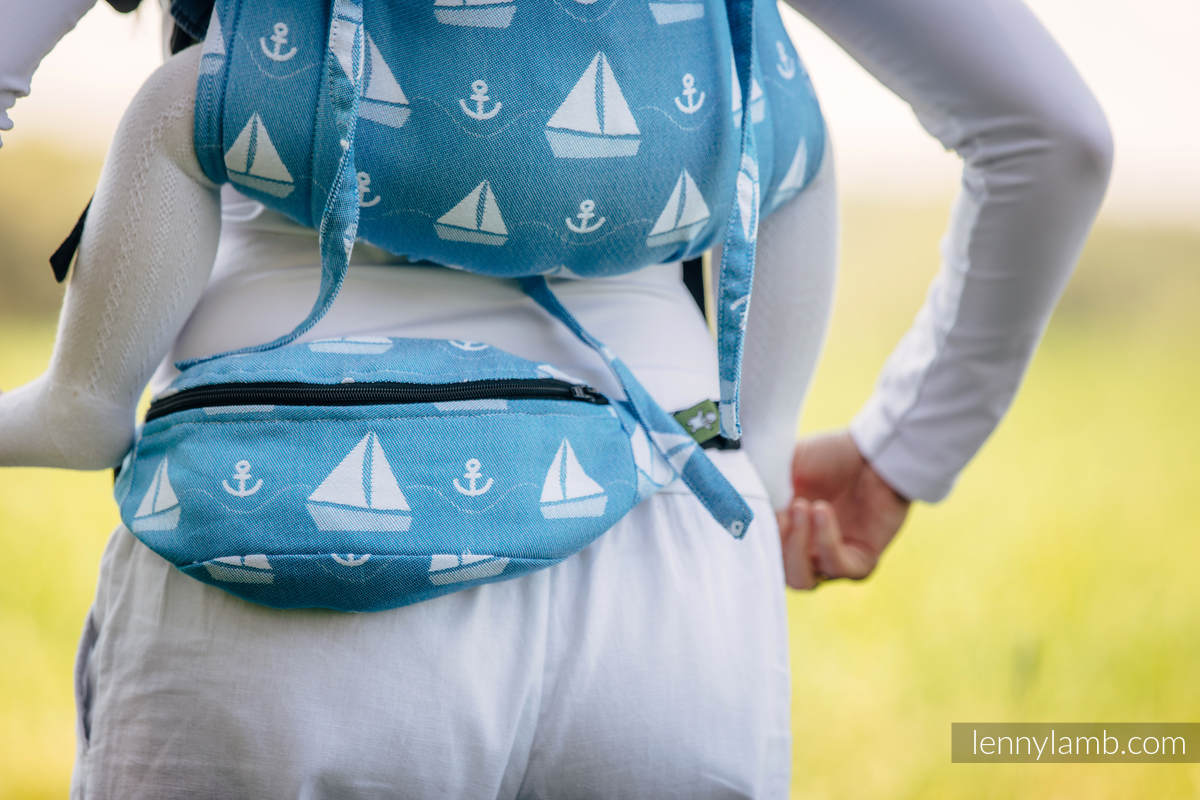 Waist Bag made of woven fabric, (100% cotton) - HOLIDAY CRUISE  #babywearing
