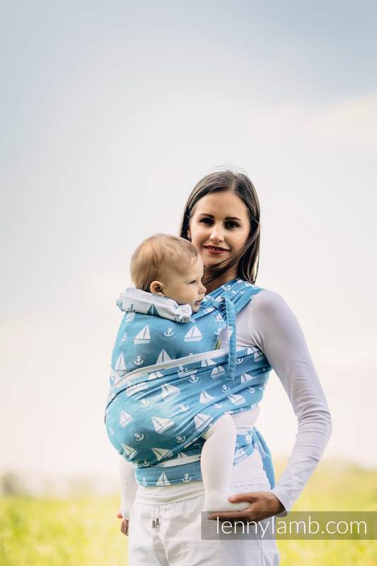 WRAP-TAI carrier Toddler with hood/ jacquard twill / 100% cotton / HOLIDAY CRUISE  #babywearing