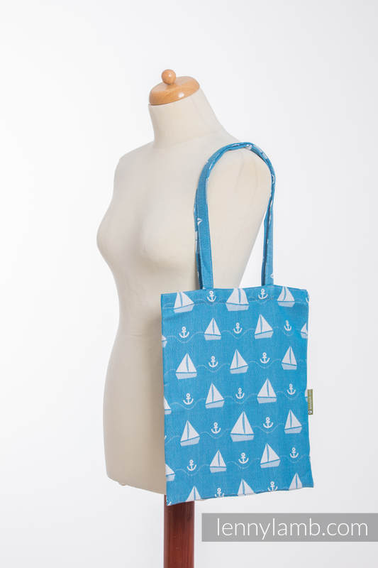 Shopping bag made of wrap fabric (100% cotton) - HOLIDAY CRUISE  #babywearing