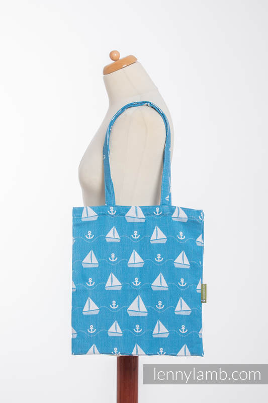 Einkaufstasche, hergestellt aus gewebtem Stoff (100% Baumwolle) - HOLIDAY CRUISE (grad B) #babywearing