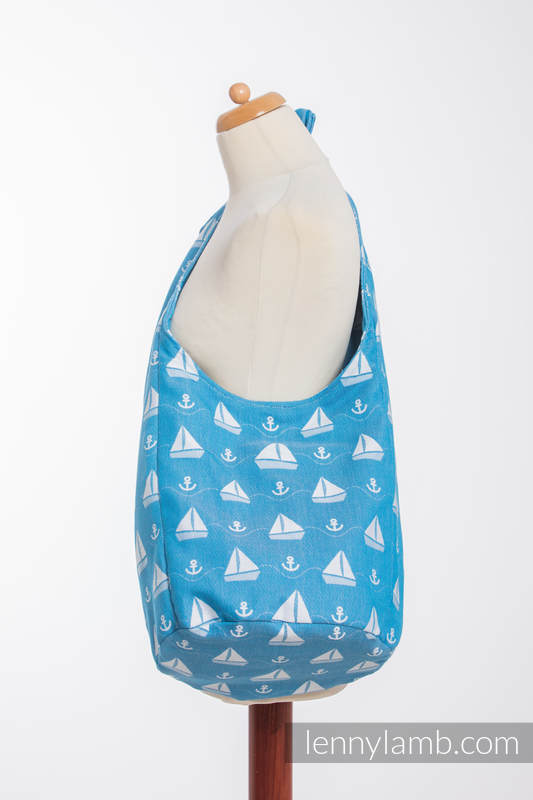 Hobo Bag made of woven fabric, 100% cotton - HOLIDAY CRUISE  #babywearing