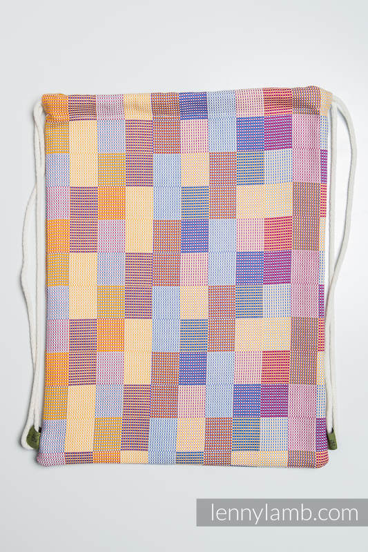 Plecak/worek - 100% bawełna - KWARTET- uniwersalny rozmiar 32cmx43cm (drugi gatunek) #babywearing