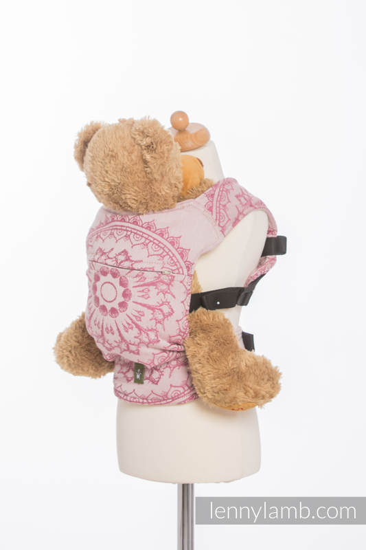 Porte-bébé pour poupée fait de tissu tissé, 100 % coton - SANDY SHELLS (grade B) #babywearing