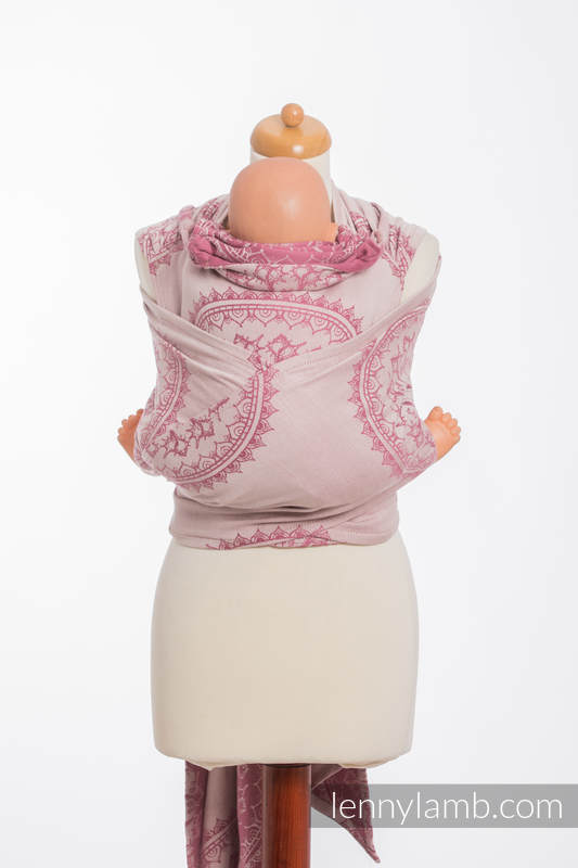WRAP-TAI carrier Mini with hood/ jacquard twill / 100% cotton / SANDY SHELLS  #babywearing