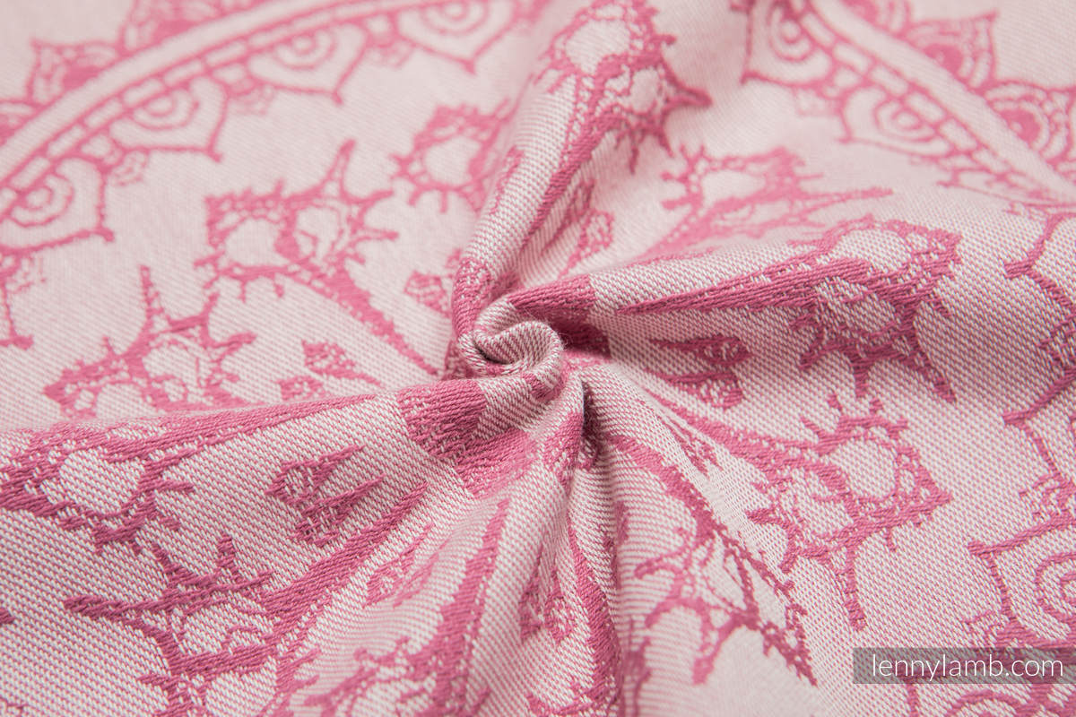 Baby Wrap, Jacquard Weave (100% cotton) - SANDY SHELLS - size M #babywearing