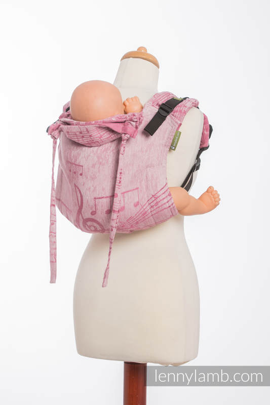 Onbuhimo SAD LennyLamb, talla estándar, jacquard (60% algodón, 40% lino) - ENCHANTED SYMPHONY #babywearing