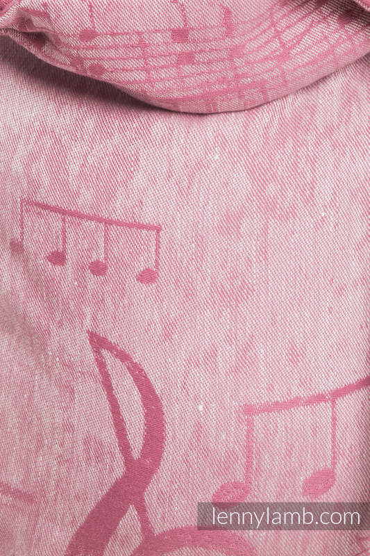 Nosidło Klamrowe ONBUHIMO  z tkaniny żakardowej (60% bawełna, 40% len), rozmiar Standard - ZACZAROWANA SYMFONIA #babywearing