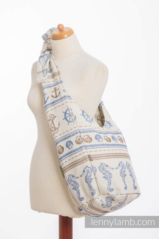 Hobo Tasche, hergestellt vom gewebten Stoff (100% Baumwolle) - BALTICA 2.0  #babywearing