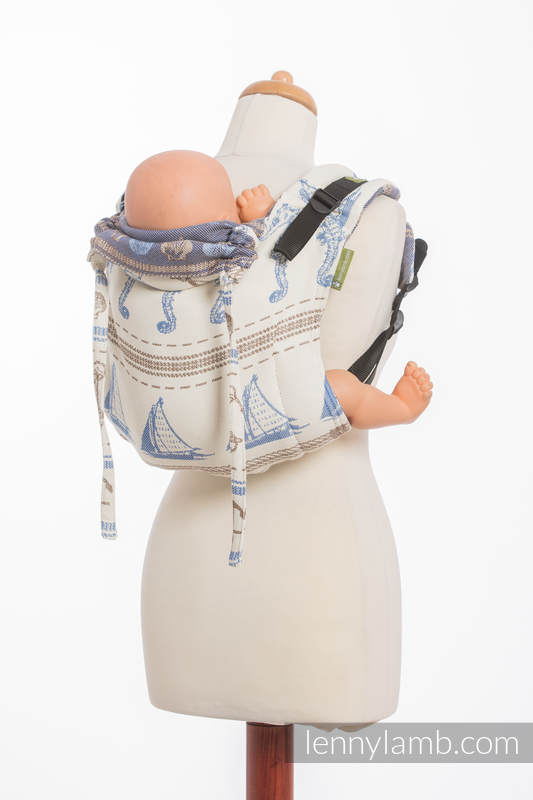Nosidło Klamrowe ONBUHIMO z tkaniny żakardowej (100% bawełna), rozmiar Standard - BALTICA 2.0 #babywearing