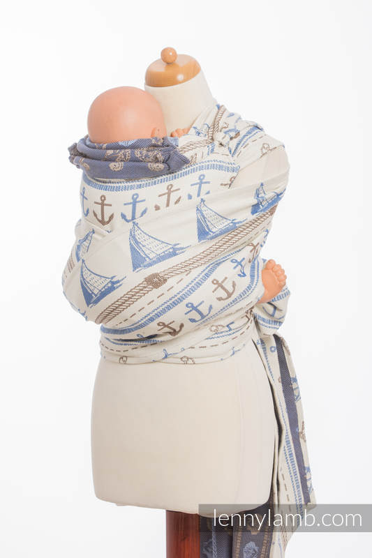 WRAP-TAI carrier Toddler with hood/ jacquard twill / 100% cotton / BALTICA 2.0 #babywearing