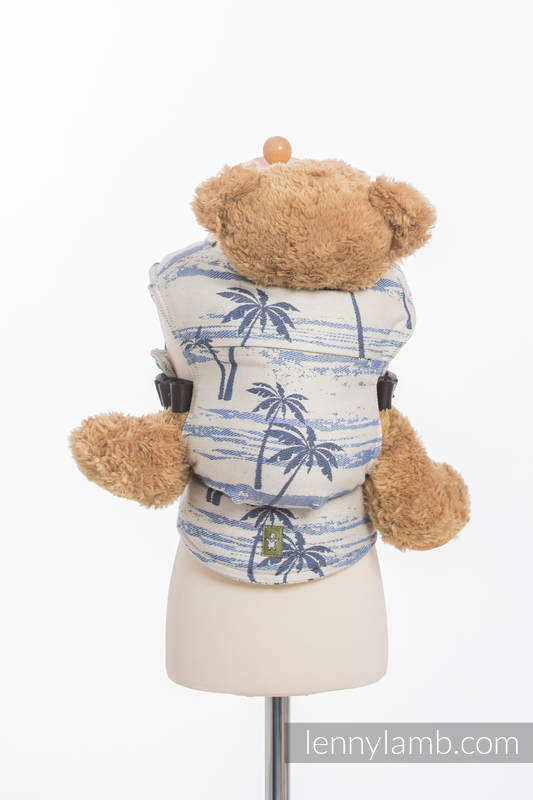 Doll Carrier made of woven fabric, 100% cotton - PARADISE ISLAND  #babywearing
