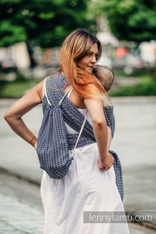 Plecak/worek - 100% bawełna - LITTLE LOVE HARMONIA - uniwersalny rozmiar 32cmx43cm #babywearing