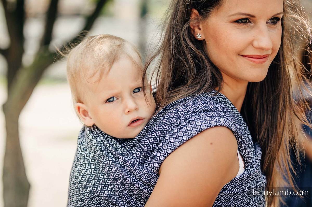 Żakardowa chusta do noszenia dzieci, bawełna - LITTLE LOVE - HARMONIA - rozmiar L #babywearing