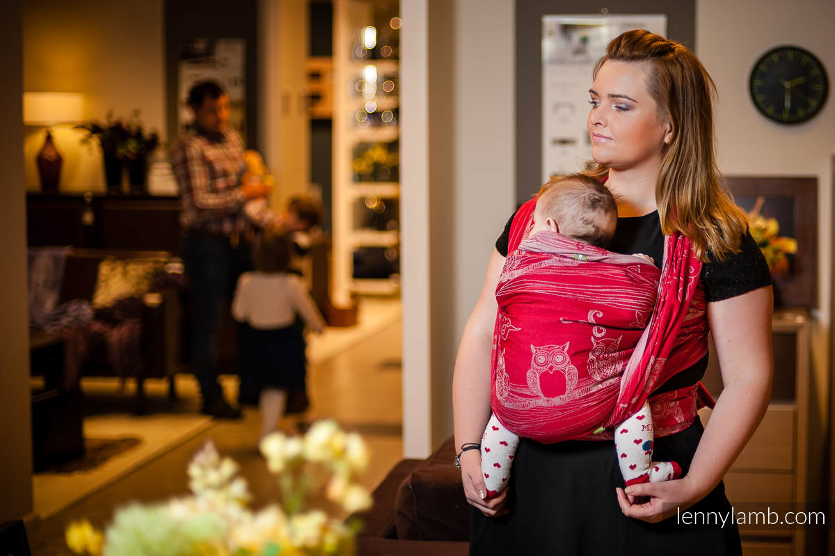 :WVJ_L_BB_OWLS_RD_GR #babywearing
