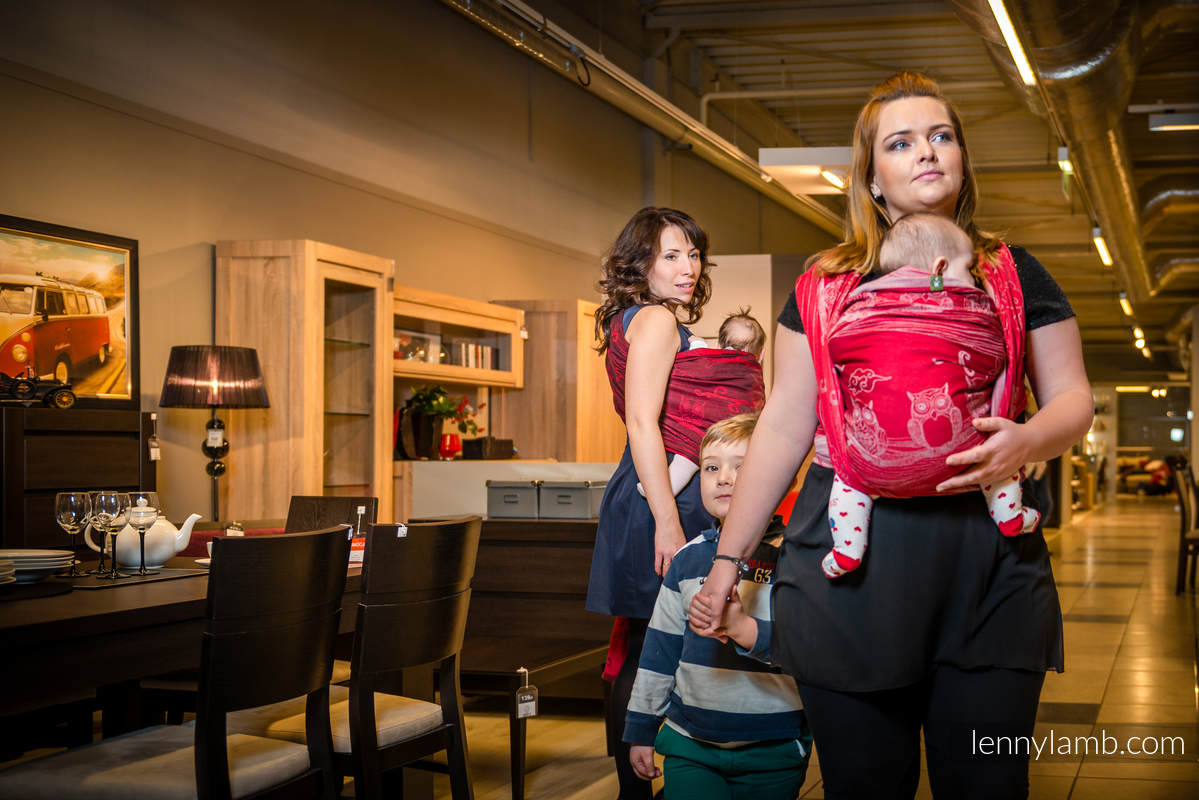 :WVJ_L_BB_OWLS_RD_GR #babywearing
