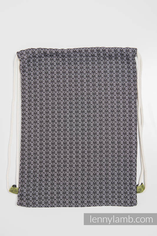Turnbeutel, hergestellt vom gewebten Stoff (100% Baumwolle) - LITTLE LOVE HARMONY  - Standard Größe 32cmx43cm #babywearing