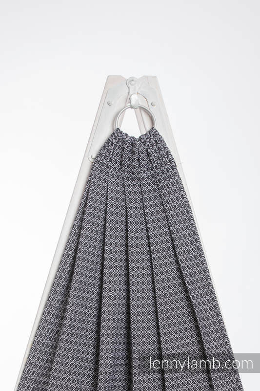 Bandolera de anillas, tejido Jacquard (100% algodón) - LITTLE LOVE HARMONY  - long 2.1m #babywearing