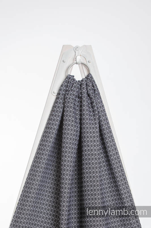 Ringsling, Jacquard Weave (100% cotton), with gathered shoulder - LITTLELOVE HARMONY - standard 1.8m #babywearing