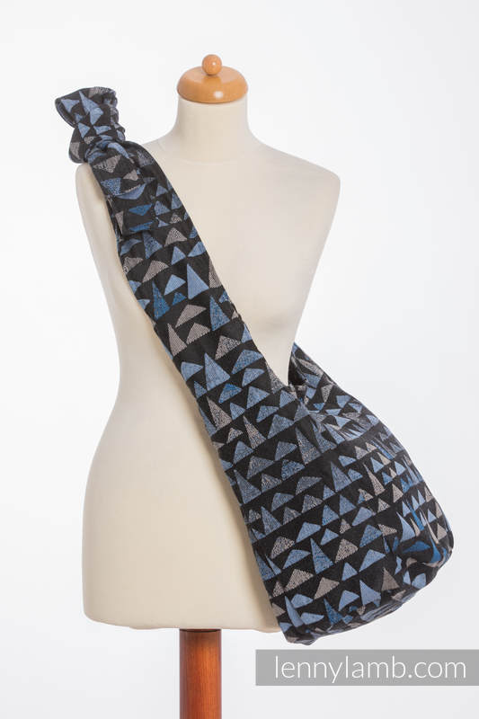 Hobo Bag made of woven fabric, 100% cotton - EAGLES' STONES #babywearing