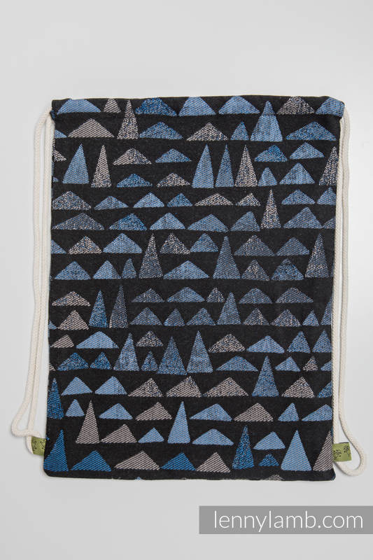Sackpack made of wrap fabric (100% cotton) - EAGLES' STONES - standard size 32cmx43cm #babywearing