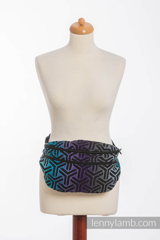 Waist Bag made of woven fabric, size large (100% cotton) - TRINITY COSMOS #babywearing