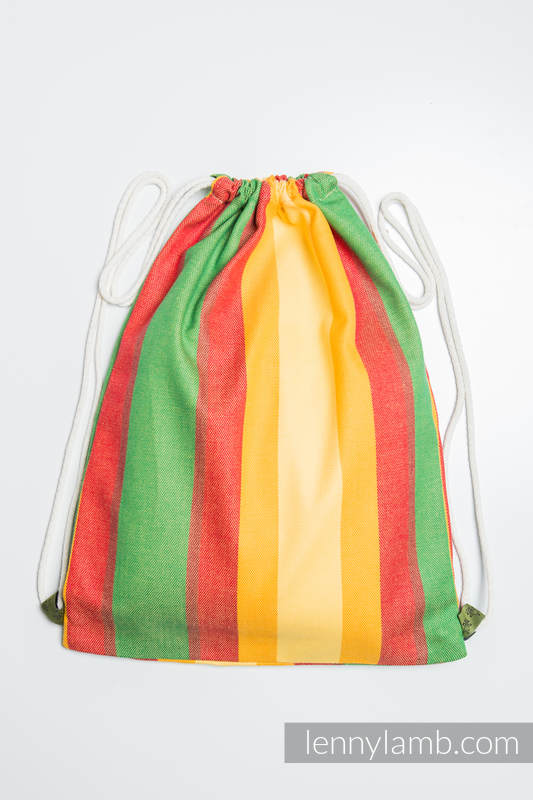Sackpack made of wrap fabric (100% cotton) - SUMMER- standard size 32cmx43cm #babywearing