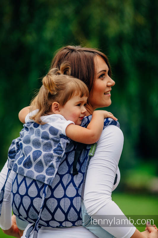 Lenny Buckle Onbuhimo baby carrier, standard size, jacquard weave (100% cotton) - JOYFUL TIME TOGETHER #babywearing
