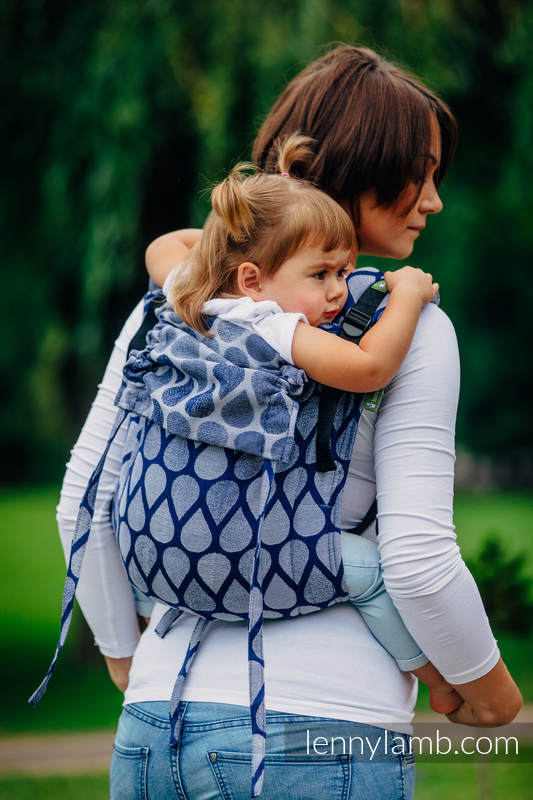 Lenny Buckle Onbuhimo baby carrier, standard size, jacquard weave (100% cotton) - JOYFUL TIME TOGETHER #babywearing