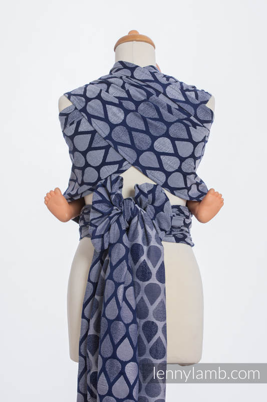 WRAP-TAI portabebé Mini con capucha/ jacquard sarga/100% algodón/ JOYFUL TIME TOGETHER #babywearing