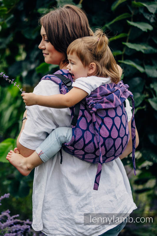 Lenny Buckle Onbuhimo baby carrier, standard size, jacquard weave (100% cotton) - JOYFUL TIME WITH YOU  #babywearing