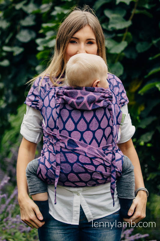 WRAP-TAI carrier Toddler with hood/ jacquard twill / 100% cotton / JOYFUL TIME WITH YOU  #babywearing