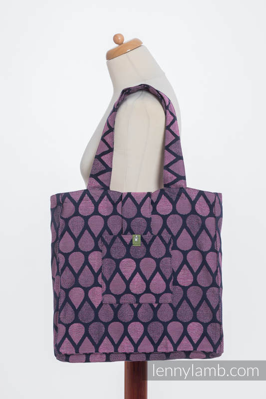 Shoulder bag made of wrap fabric (100% cotton) - JOYFUL TIME WITH YOU - standard size 37cmx37cm #babywearing