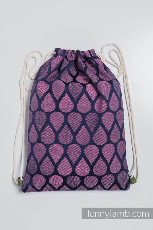 Sackpack made of wrap fabric (100% cotton) - JOYFUL TIME WITH YOU - standard size 32cmx43cm #babywearing