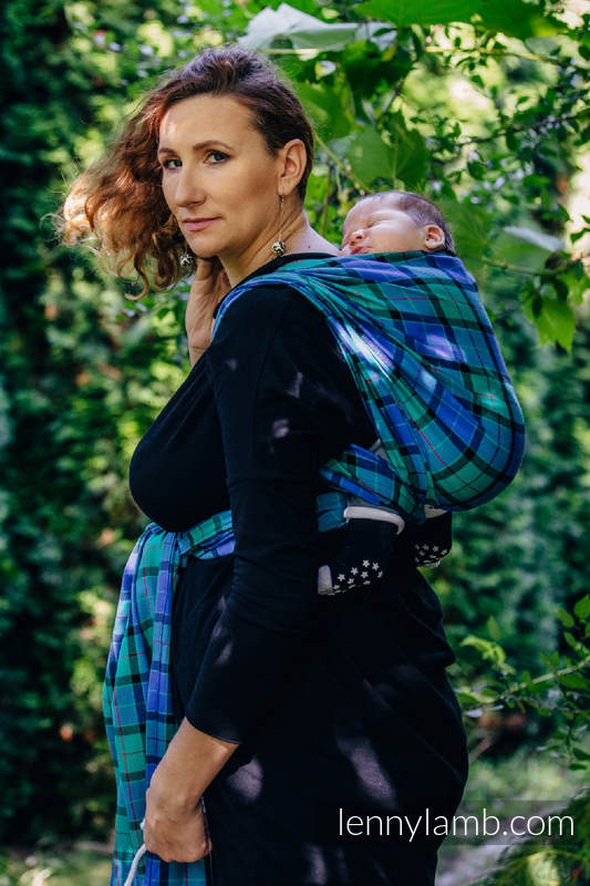 Baby Sling, Twill Weave, 100% cotton,  COUNTRYSIDE PLAID - size XS #babywearing