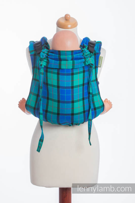 Lenny Buckle Onbuhimo baby carrier, standard size, twill weave (100% cotton) - COUNTRYSIDE PLAID #babywearing