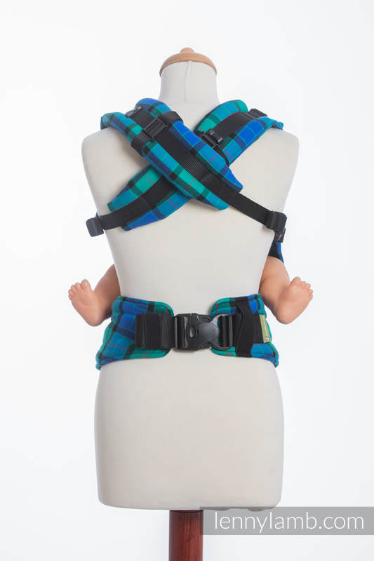 LennyUp Tragehilfe, Größe Standard, Köperbindung, 100% Baumwolle - COUNTRYSIDE PLAID #babywearing