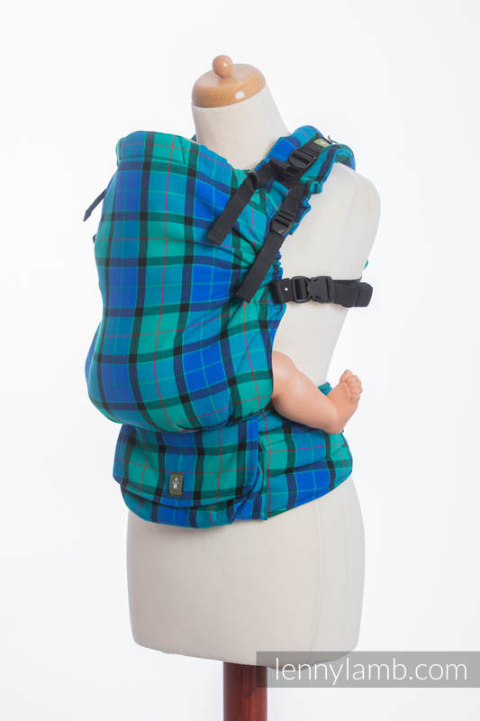 LennyUp Carrier, Standard Size, twill weave 100% cotton - COUNTRYSIDE PLAID #babywearing