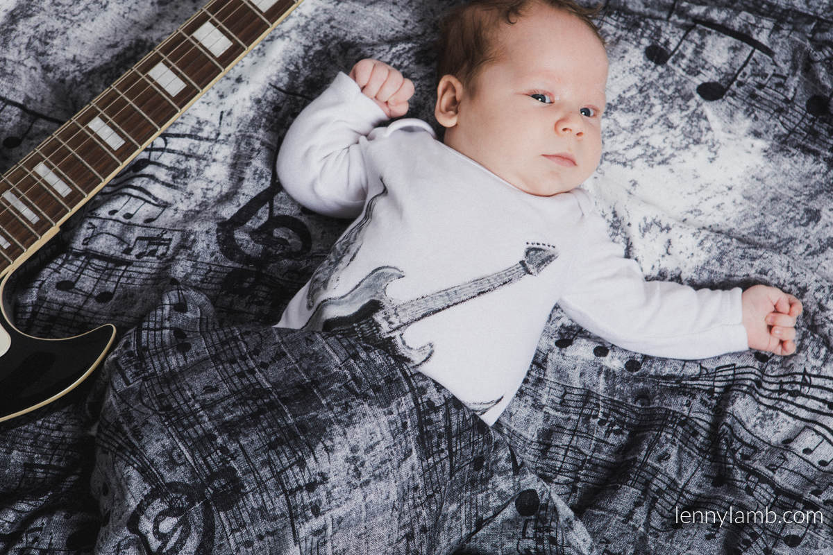 Swaddle Blanket Set - SYMPHONY RAINBOW LIGHT, SYMPHONY BLACK & WHITE #babywearing