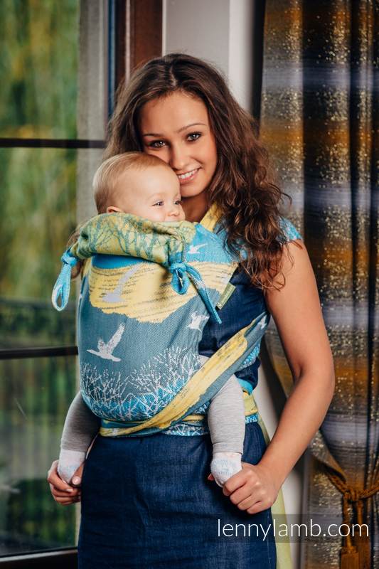 WRAP-TAI carrier Toddler with hood/ jacquard twill / 100% cotton / WANDER  #babywearing