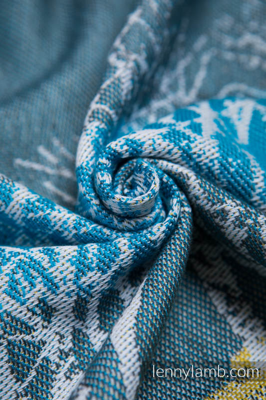 Fular, tejido jacquard (100% algodón) - WONDER - talla XL #babywearing