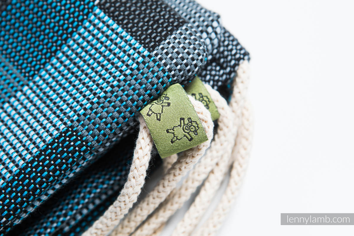 Plecak/worek - 100% bawełna - KWARTET DESZCZOWY - uniwersalny rozmiar 32cmx43cm #babywearing